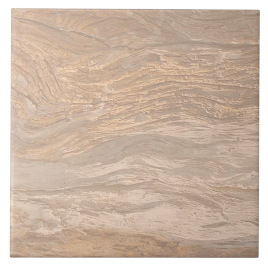 Licht bruin hout textiel Keramische tegel Tegeltje (Voorkant)