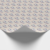 Licht bruin | Raketpapier voor paarden Cadeaupapier (Hoek)