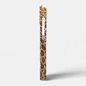 Licht bruine alligator huidafdruk Case-Mate iPhone case (Achterkant / Links)