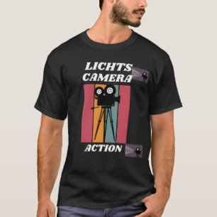 LICHT CAMERA ACTIE grappig T-shirt