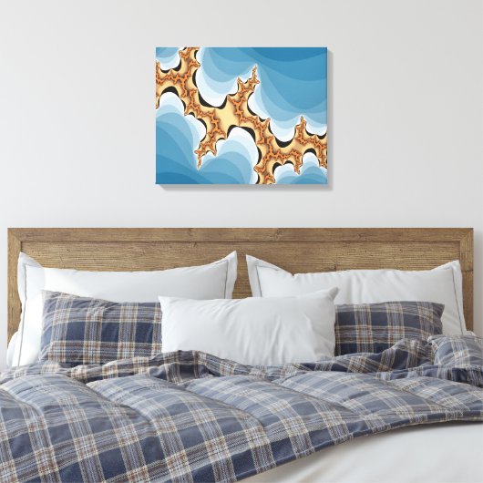 LICHT CANVAS AFDRUK (Insitu (Slaapkamer))