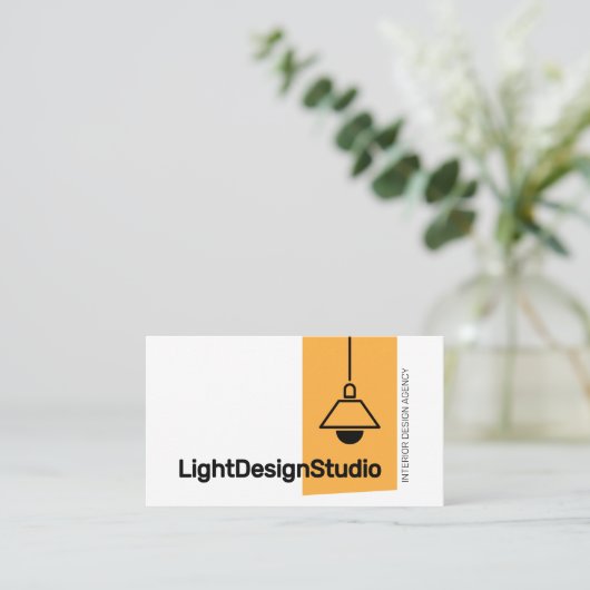 Licht Chandler Interieurontwerp Architect Meubels Visitekaartje (Staand voorkant)