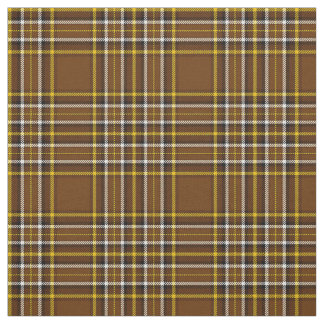 Licht Coco plaid, met goud/wit/zwarte streep Stof