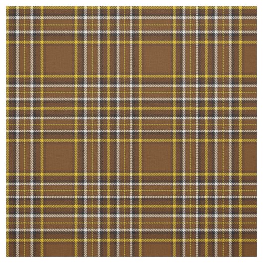 Licht Coco plaid, met goud/wit/zwarte streep Stof (Swatch)