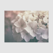 Licht Crèmekleurig Lavendel Hydrangea Decoupage Tissuepapier (Voorkant)