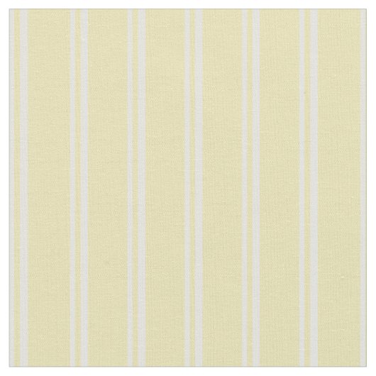 Licht cyaan en Tan Lined Pattern Stof (Close Up)