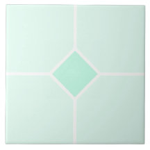 Licht cyaan groen en wit vierkant kruis