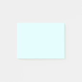 Licht Cyaan Post-it® Notes (Voorkant)