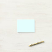Licht Cyaan Post-it® Notes (Op bureau)