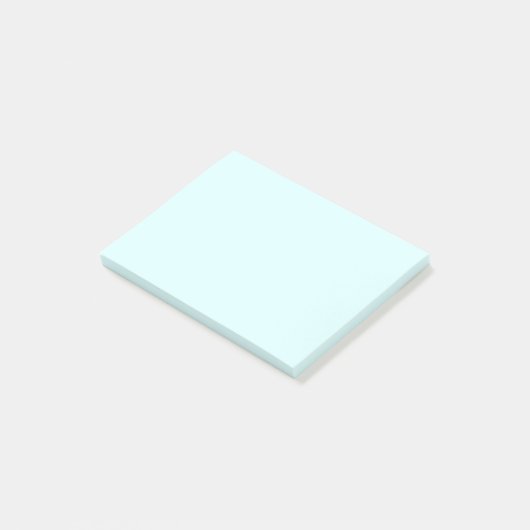 Licht Cyaan Post-it® Notes (Schuin)
