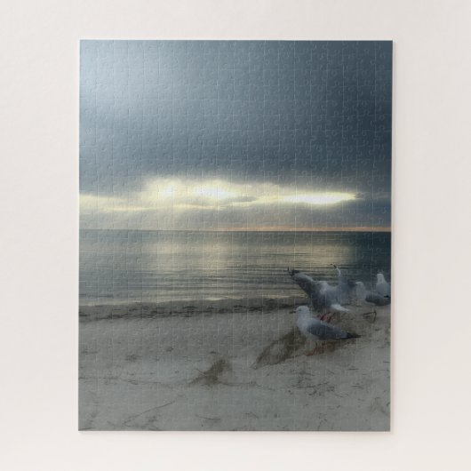 "Licht dat door het donker schijnt" fotografie Legpuzzel (Verticaal)
