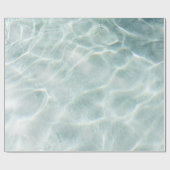 Licht dat overdag wordt weerspiegeld in water cadeaupapier (Vlak)