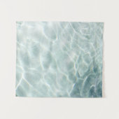 Licht dat overdag wordt weerspiegeld in water wandkleed (Voorkant (horizontaal))