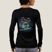 "Licht de duisternis op" Zelfmoordpreventie Tri-Blend Shirt (Achterkant)