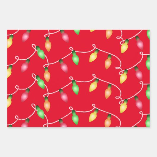 Licht de Feestdagen op papier van 3 vellen (Voorkant 3)