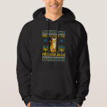 Licht de Joodse Kat Menorah Oegly Chanuk Hoodie<br><div class="desc">Licht de Joodse Kat Menorah uit de Meownorah Ugly Chanukah.</div>