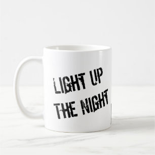 Licht de nacht 2 op - levendige kleurenMok Koffiemok