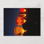 Licht de nacht briefkaart (Voorkant)