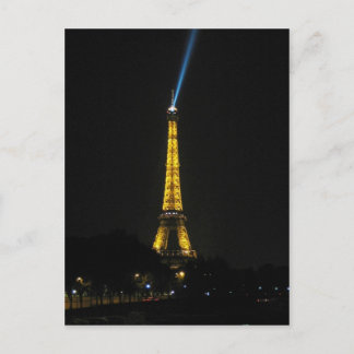 Licht de nacht briefkaart