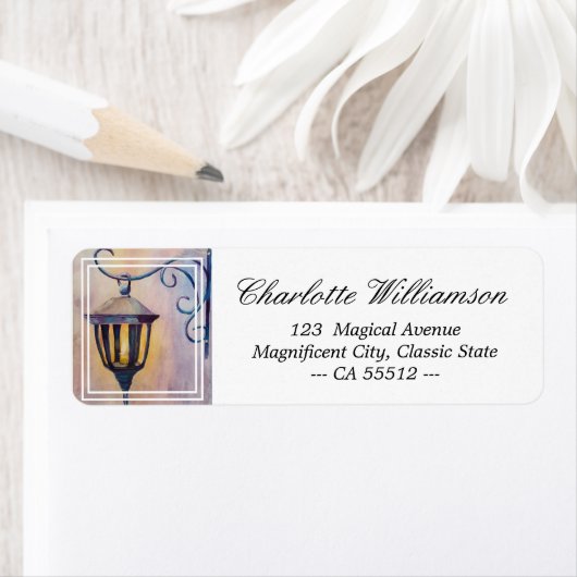 Licht de nacht etiket (Insitu)