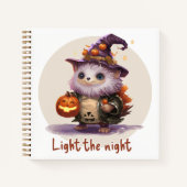 Licht de nacht notitieboek (Voorkant)