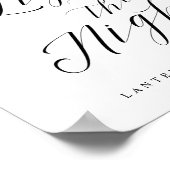 Licht de Nachtlantaarn van de Band van de Verzendi Poster (Hoek)