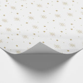 Licht de Sky Holiday op Cadeaupapier (Hoek)
