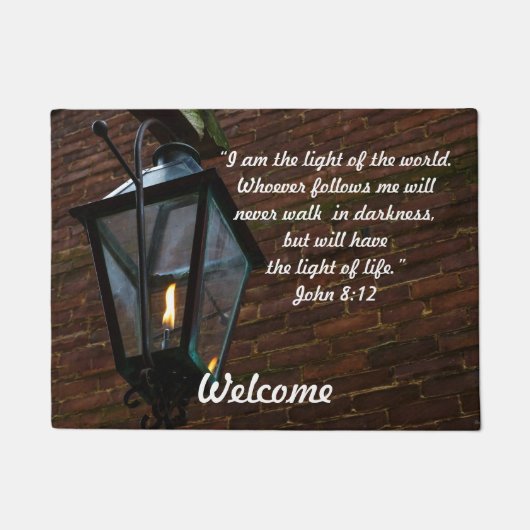 Licht de weg deurmat (Voorkant)