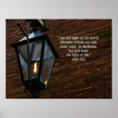 Licht de weg poster (Voorkant)