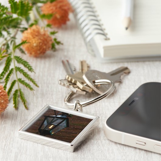 Licht de weg sleutelhanger (Zijkant)