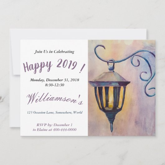 Licht de Wijze Uitnodiging 2019 (Voorkant)