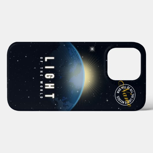 Licht der Wereld Case-Mate iPhone Case (Achterkant (horizontaal))