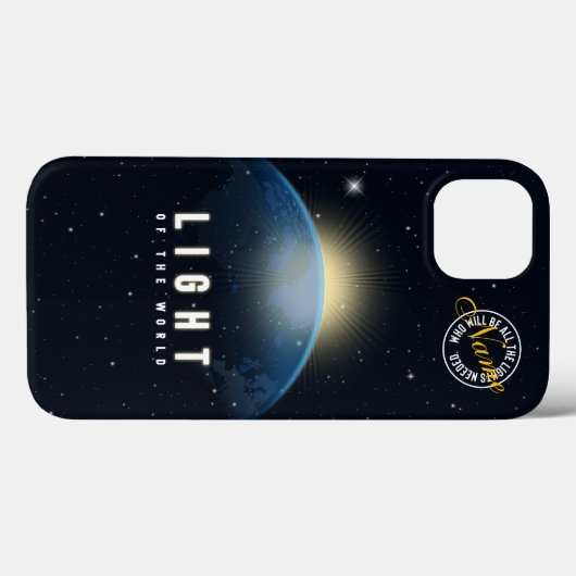 Licht der Wereld Case-Mate iPhone Case (Achterkant (horizontaal))