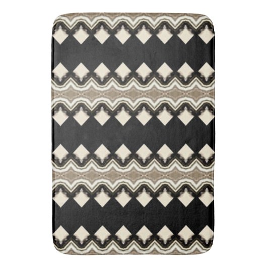 Licht diamantweefsel badmat (Voorkant Verticaal)