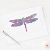 Licht Dikke Dragonfly Starscape Sticker (Envelop)
