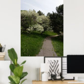 Licht, donker en tegenovergestelde kanten poster (Thuiskantoor)