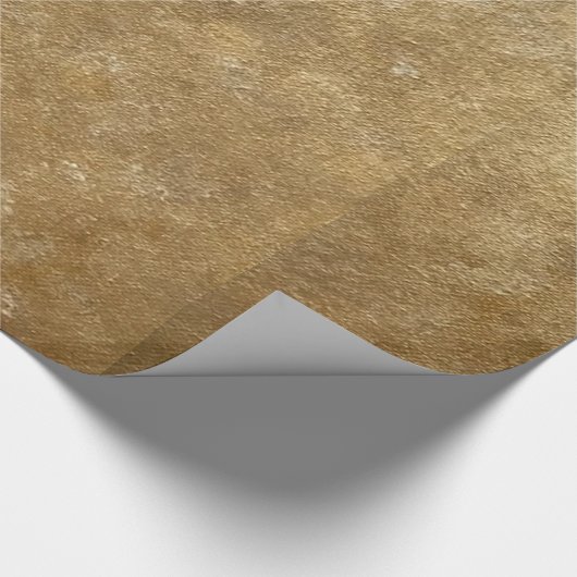 Licht Donker Goud Blends Wrapping Paper Cadeaupapier (Hoek)