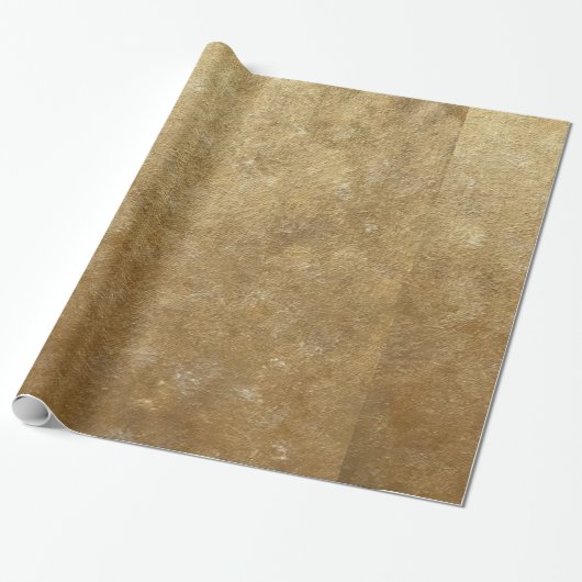 Licht Donker Goud Blends Wrapping Paper Cadeaupapier (Uitgerold)