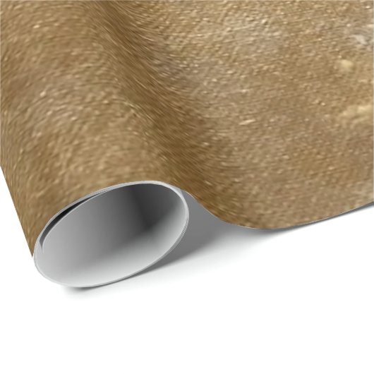 Licht Donker Goud Blends Wrapping Paper Cadeaupapier (Rol Hoek)