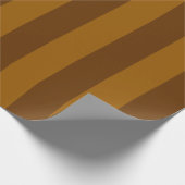 Licht donkerbruin deel half zijdes ontwerp cadeaupapier (Hoek)