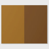 Licht donkerbruin deel half zijdes ontwerp cadeaupapier (Vlak)