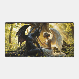 Licht donkere engel demon verboden liefde kunst bureaumat