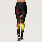 Licht donkere krabbelleggers op leggings (Achterkant)