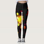 Licht donkere krabbelleggers op leggings (Voorkant)