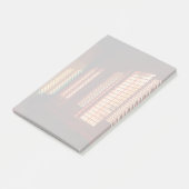Licht door openingen in gaasvensters post-it® notes (Schuin)