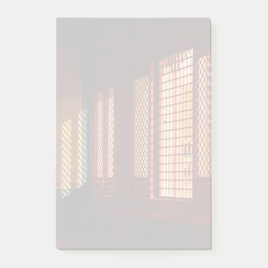 Licht door openingen in gaasvensters post-it® notes (Voorkant)