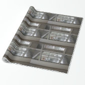 Licht door oud venster CA-huisje Cadeaupapier (Uitgerold)