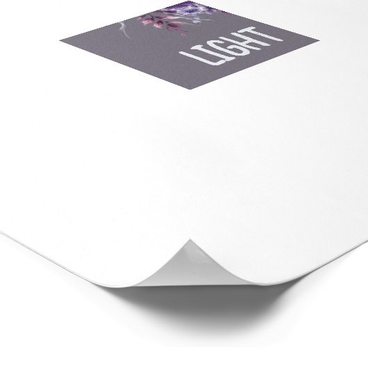 Licht door Pane Aanmoediging Poster (Hoek)