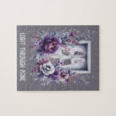 Licht door Raamaanmoediging puzzel Legpuzzel (Horizontaal)