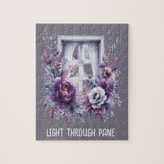 Licht door Raamaanmoediging puzzel Legpuzzel (Verticaal)